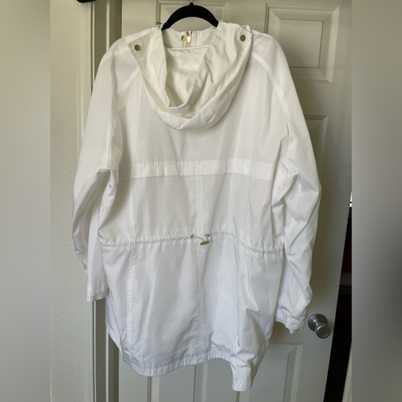 Calvin Klein Windbreaker Raincoat Trench Coat Style - Picture 4 of 17